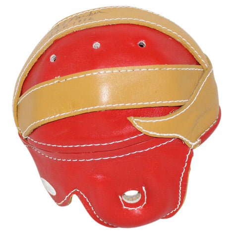 Ace Parker Autographed Brooklyn Dodgers Glory Leather Mini Helmet JSA 33575