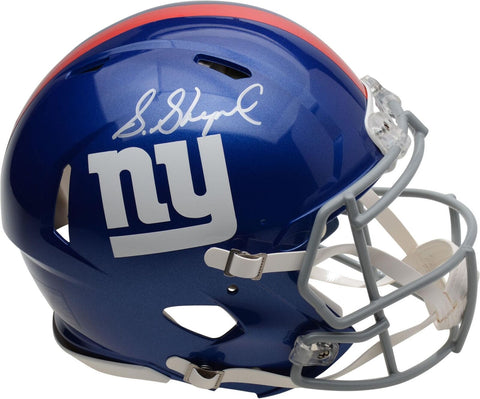 Sterling Shepard New York Giants Signed Riddell Speed Authentic Helmet