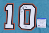 Mike Bibby Signed Vancouver Grizzlies Jersey (PSA COA) #2 Overall Draft Pk 1998