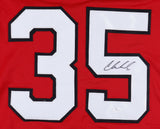 Cory Schneider Signed Devils Jersey (DA COA) New Jersey Starting Goal Tender