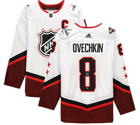 ALEX OVECHKIN Autographed Capitals Authentic 2022 All Star Game Jersey FANATICS