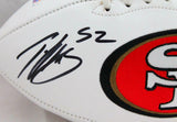 Patrick Willis Autographed San Francisco 49ers Logo Football-Beckett W Hologram