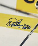 Eric Lindros Signed Philadelphia Flyers 16x20 Photo HOF 16 Inscription JSA Holo