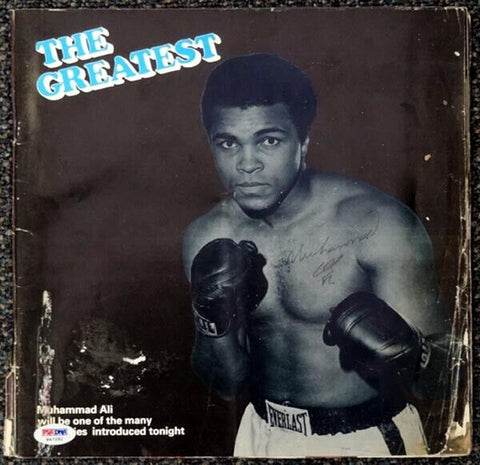 Muhammad Ali Autographed Signed Magazine PSA/DNA #H47292