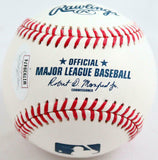Roy Oswalt Autographed Rawlings OML Baseball w/The Wizard- JSA W *Blue