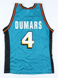 Joe Dumars Signed Detroit Pistons Teal Jersey (JSA COA) 6xAll Star Point Guard