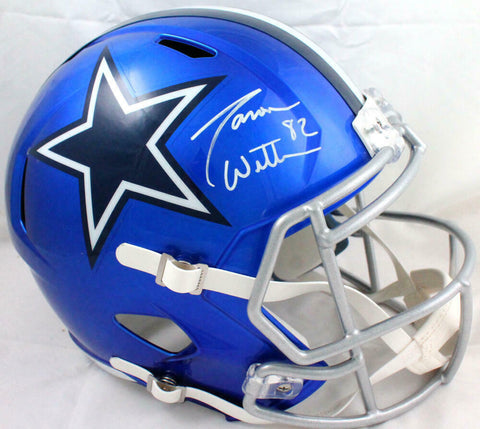 Jason Witten Autographed Dallas Cowboys F/S Flash Speed Helmet- Beckett W Holo