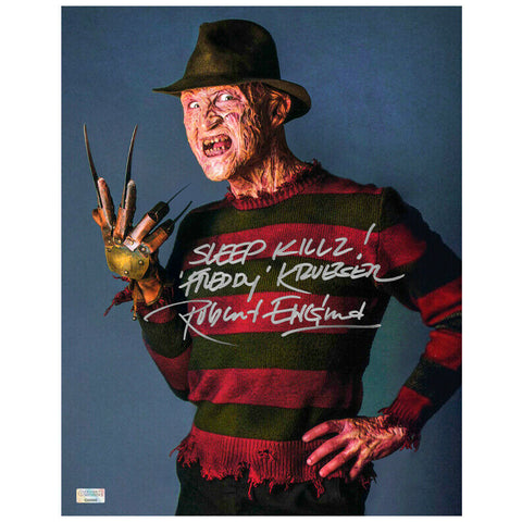 Robert Englund Autographed A Nightmare on Elm Street Freddy Dream 11x14 Photo
