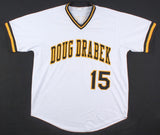 Doug Drabek Signed Pittsburgh Pirates "Doug Drabek" Jersey (JSA) 1990 Cy Young