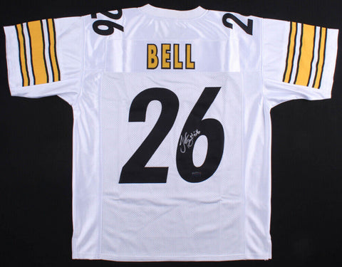 Le'Veon Bell Autographed Pittsburgh Steelers Color Rush Football NFL J –  Meltzer Sports
