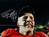 JJ Watt Signed Wisconsin Badgers 16x20 Rose Bowl PF Photo- JSA W Auth/Holo *S