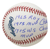 Pete Rose Signed Cincinnati Reds Official MLB Multi Stat Baseball JSA