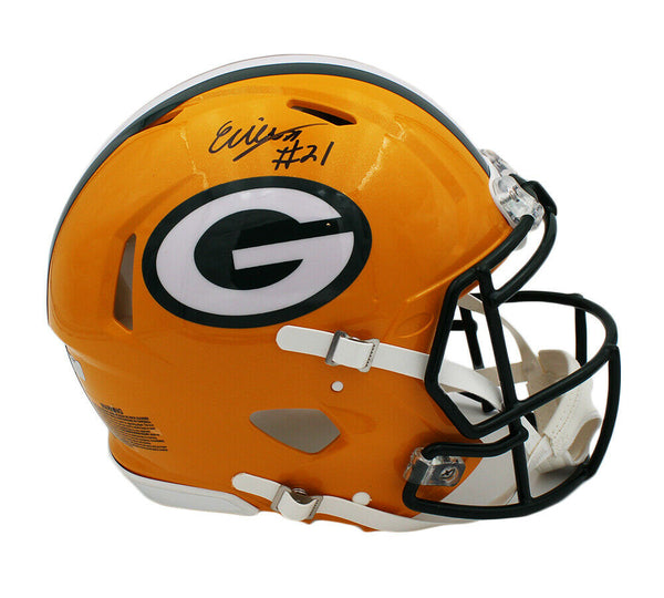 Eric Stokes Signed Green Bay Packers Speed Authentic NFL Helmet