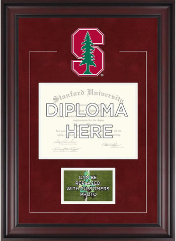 Stanford Cardinal 8.5x11 Photo Diploma Frame w/Insert Your 4x6 Photo