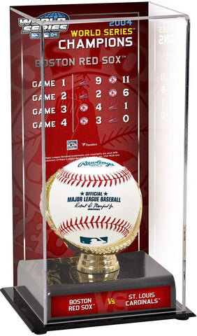 Boston Red Sox 2004 World Series Champs Case & Series Listing Image - Fanatics