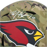 DeAndre Hopkins Arizona Cardinals Signed CAMO Alternate Speed Replica Helmet