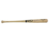 Mariano Rivera Signed New York Yankees Rawlings Big Stick Blonde MLB Bat