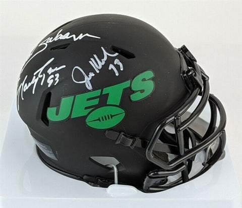 Gastineau, Klecko, Lyons & Salaam Signed New York Jets 'Sack Exchange Helmet JSA