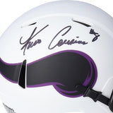 Signed Kirk Cousins Vikings Mini Helmet