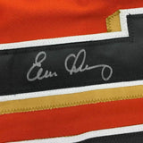 FRAMED Autographed/Signed EVAN LONGORIA 33x42 SF Orange Baseball Jersey JSA COA