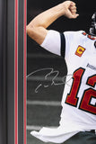 Tom Brady Signed Framed 16x20 Buccaneers Super Bowl LV Photo Fanatics AA0105569