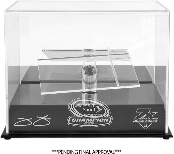 Jimmie Johnson 2016 Sprint Cup Champion 1: 7-Time Champion Die-Cast Display Case