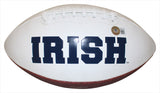 Michael Mayer Signed Notre Dame Fighting Irish Logo Football Beckett 38785