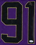 Yannick Ngakoue Signed Baltimore Ravens Color Rush Jersey (JSA COA) Pro Bowl D.E