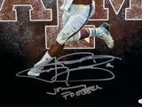Johnny Manziel Autographed 16x20 A&M Logo Photo W/ Johnny Football- JSA W Au
