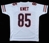 Cole Kmet Signed Bears Jersey (Beckett COA) Chicago's 1st Rnd Draft Pk 2020 T.E