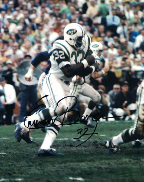 Emerson Boozer Autographed/Signed New York Jets 8x10 Photo 30239