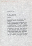 Red Sox Carl Yastrzemski Signed 1977 Letter on Red Sox Letterhead PSA #AI50349