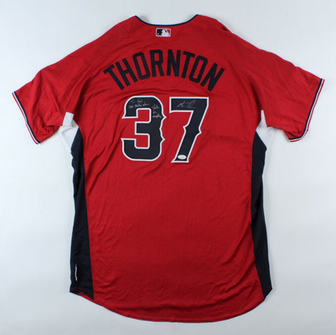 Matt Thornton Signed 2010 Majestic All-Star Game Jersey (JSA COA) White Sox R.P.