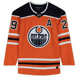 LEON DRAISAITL Autographed Edmonton Oilers Authentic Orange Jersey FANATICS