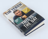 Tim Tebow Signed "This Is The Day" Hard-Cover Book (JSA COA) Ex Florida Gator QB