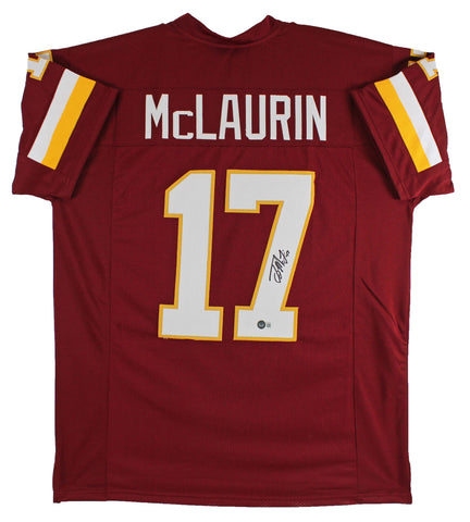 Terry McLaurin Authentic Signed Maroon Pro Style Jersey Autographed BAS Witness