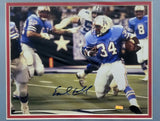 Earl Campbell Autographed Framed 8x10 Photo Houston Oilers MCS Holo #57139