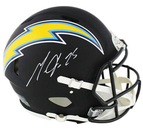 Melvin Gordon Signed Los Angeles Chargers Speed Authentic Black NFL Helmet