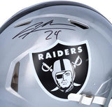 Charles Woodson Oakland Raiders Signed Riddell Speed Authentic Helmet