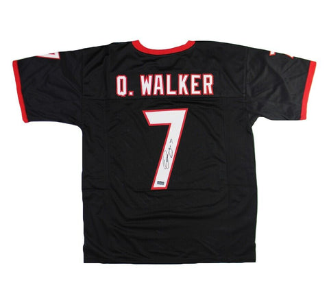 Quay Walker Signed Georgia Custom Black Jersey