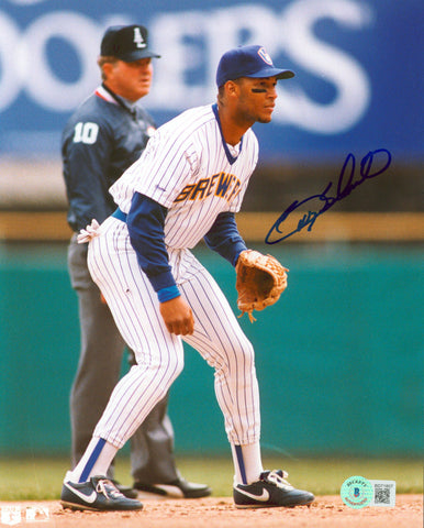 Brewers Gary Sheffield Authentic Signed 8x10 Photo Autographed BAS #BD71807