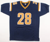 Marshall Faulk Signed St. Louis Rams Jersey (Beckett COA) NFL M.V.P. (2000) R.B