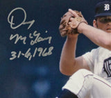 Denny McLain Autographed Detroit Tigers 8x10 Pitching PF Photo w/Insc-JSA W Auth