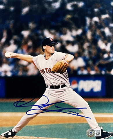 Derek Lowe Boston Red Sox Signed 8x10 Baseball Photo BAS