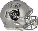 Jerry Rice Oakland Raiders Signed Riddell Speed Authentic Helmet