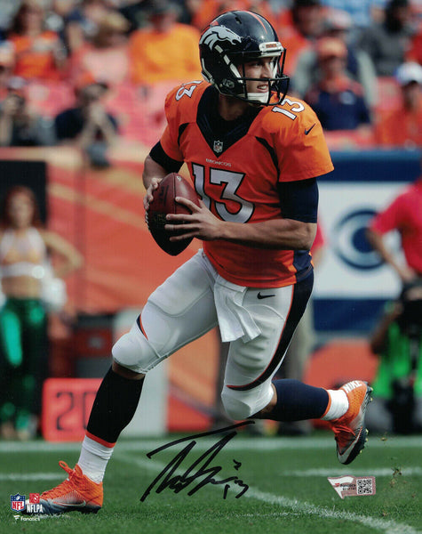 Trevor Siemian Autographed/Signed Denver Broncos 8x10 Photo FAN 34031