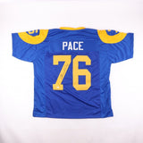 Orlando Pace Signed St. Louis Rams Jersey Inscribed "HOF 2016" (Playball Ink) OT