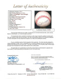 Dom DiMaggio & Joe DiMaggio Authentic Signed Gene Budig Oal Baseball JSA #X19991