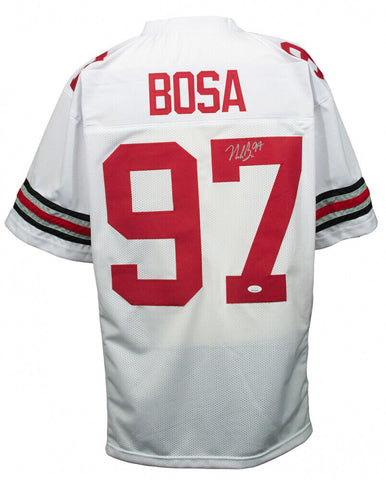 Nick Bosa Signed Ohio State Buckeyes Jersey (JSA COA) 2019 49ers 1st Rd Pick #2
