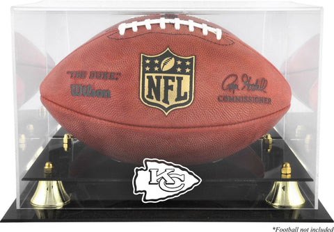 Chiefs Team Logo Football Display Case - Fanatics